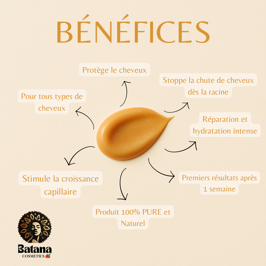 Shampoing à l'huile de Batana - The Batana Oil